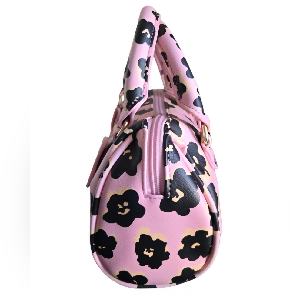Betsey Johnson Cat Mini Bag in Pink and Black - Picture 3 of 10